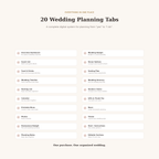 Ultimate Wedding Planner Spreadsheet | Budget, Guest List, Timeline & Seating Plan | Google Sheets + Excel